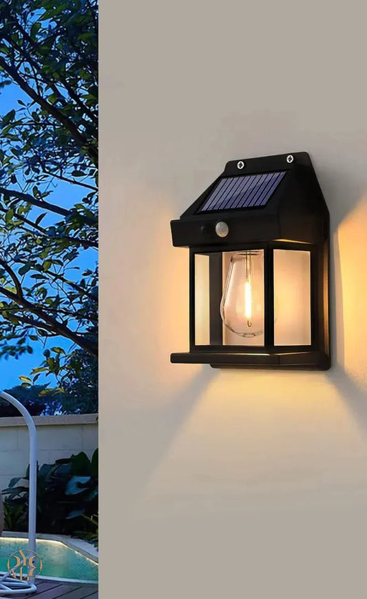 EcoBright Solar Wall Light|Energy-Saving Outdoor LED Lighting for Homes