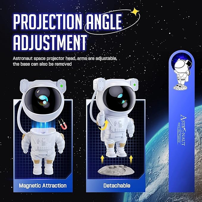 Astronaut Galaxy Projector | Light Up Your Universe