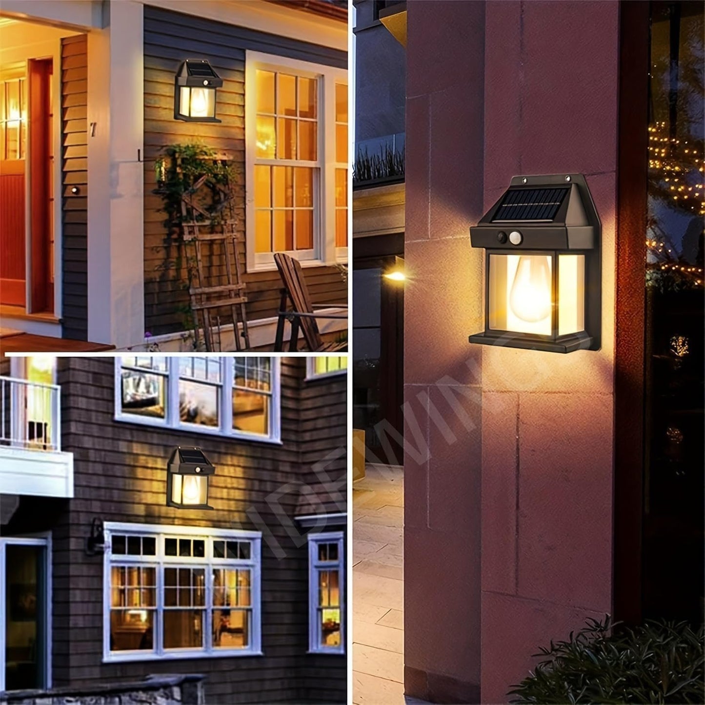 EcoBright Solar Wall Light|Energy-Saving Outdoor LED Lighting for Homes